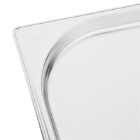 Vogue GN-Behälter GN1/2 - 2cm - 10 Behälter - Edelstahl