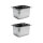 Gastro M GN-Behälter GN1/2 - 20cm - 2 Behälter - Edelstahl