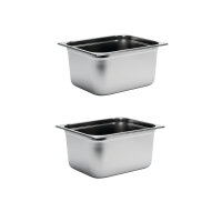 Gastro M GN-Behälter GN1/2 - 15cm - 2 Behälter...