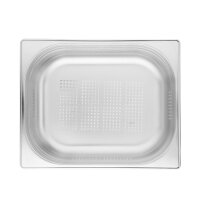 Vogue GN-Behälter GN1/2 - 10cm - 4 Behälter - Edelstahl gelocht