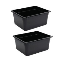 Vogue GN-Behälter GN1/2 - 15cm - 2 Behälter -...