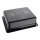 Vogue GN-Behälter GN1/2 - 10cm - 2 Behälter - Polycarbonat schwarz