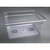 Vogue GN-Behälter GN1/2 - 15cm - 2 Behälter - Polycarbonat