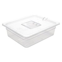 Vogue GN-Behälter GN1/2 mit Deckel - 10cm - 2...