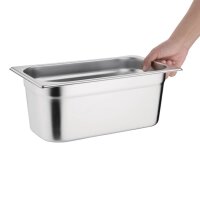 Vogue GN-Behälter GN1/3 - 10cm - 4 Behälter - Edelstahl