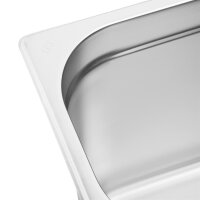 Vogue GN-Behälter GN1/3 - 20cm - 2 Behälter - Edelstahl