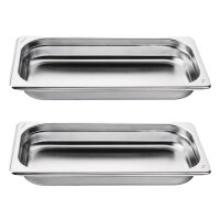 Vogue GN-Behälter GN1/3 - 4cm - 2 Behälter -...