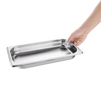 Vogue GN-Behälter GN1/3 - 4cm - 4 Behälter - Edelstahl