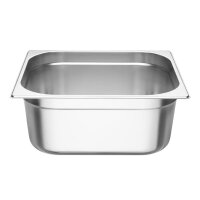 Vogue GN-Behälter GN2/3 - 15cm - 2 Behälter - Edelstahl