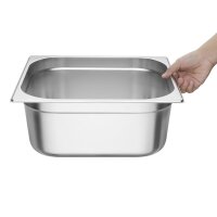 Vogue GN-Behälter GN2/3 - 15cm - 2 Behälter - Edelstahl