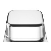 Vogue GN-Behälter GN2/3 - 15cm - 2 Behälter - Edelstahl