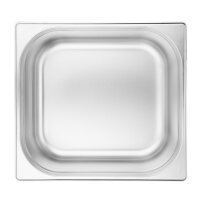 Vogue GN-Behälter GN2/3 - 15cm - 2 Behälter - Edelstahl