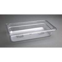 Vogue GN-Behälter GN1/3 - 6,5cm - 10 Behälter - Polycarbonat