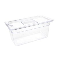 Vogue GN-Behälter GN1/3 - 15cm - 2 Behälter - Polycarbonat