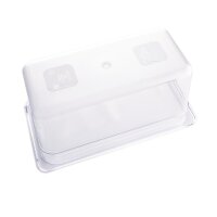Vogue GN-Behälter GN1/3 mit Deckel - 15cm - 2 Behälter - Polycarbonat