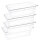 Vogue GN-Behälter GN1/3 - 10cm - 4 Behälter - Polycarbonat
