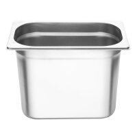 Vogue GN-Behälter GN1/4 - 20cm - 2 Behälter - Edelstahl