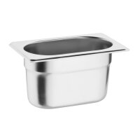 Vogue GN-Behälter GN1/9 mit Deckel - 10cm - 12...