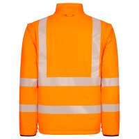 Arbeitsjacke Nitras Motion Tex VIZ Plus Warn-Multifunktionsjacke - orange