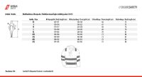 Arbeitsjacke Nitras Motion Tex VIZ Plus Warn-Multifunktionsjacke - orange