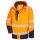 Arbeitsjacke Nitras Motion Tex VIZ Plus Warn-Multifunktionsjacke - orange