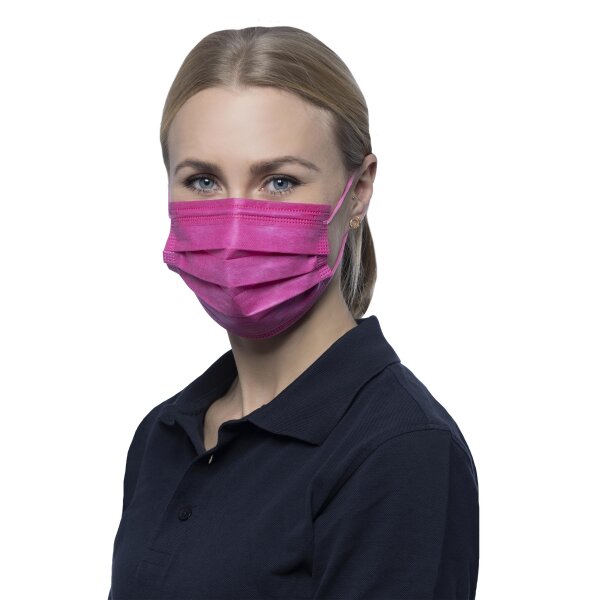 500 Nitras Soft Protect Plus - verschiedene Farben - med. Mundschutz - Typ II R