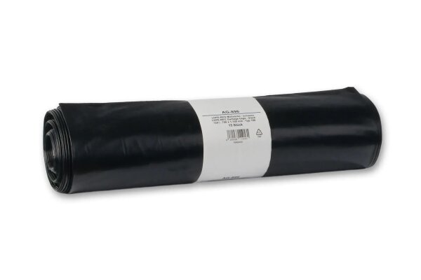 Funny LDPE-Regenerat Müllsäcke - 150 Abfallbeutel -Typ 100 extra - ca. 120 L