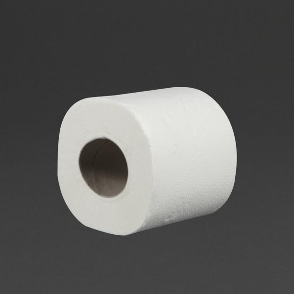 Jantex Toilettenpapier - 2-lagig - weiß - 36 Rollen - ca. 320 Blatt pro Rolle