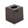 Bolero Taschentuchbox Kubus - schwarz - Kunststoff - 10 Boxen