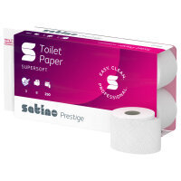 Satino Toilettenpapier - 3-lagig - 72 Rollen - weiß...