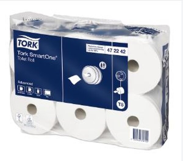 Tork SmartOne Toilettenpapier - 2-lagig - 6 Rollen - a1150 Blatt