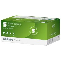 Satino Papierhandtücher - V-Falz - 100% recycled -...