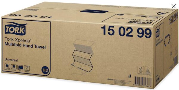 TORK Xpress Multifold Handtücher - 2-lagig - 4740 Papierhandtücher