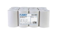 Handtuchrollen MINI - 24 Papierhandtuchrollen FUNNY -...