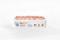 Toilettenpapier QUICKY - 3-lagig - hochweiß - 2112 Rollen - 1 Palette