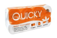 Toilettenpapier QUICKY - 3-lagig - hochweiß - 2112 Rollen - 1 Palette