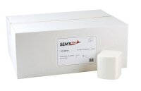 Toilettenpapier Einzelblatt SEMYtop - 36 x 9000 Stück - 1 Palette - 11 x 20,5 cm