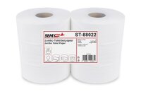 Jumbo Toilettenpapier SemyTop - 2-lagig - 25 cm - 1...