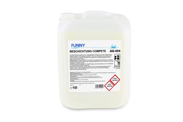 Beschichtung Compete Funny - 2 x 10 L Kanister - für glänzende Oberflächen