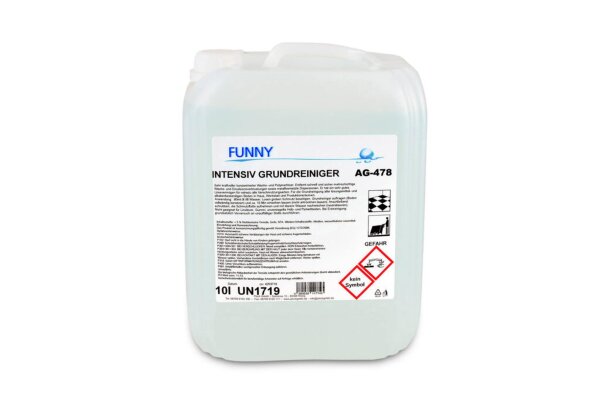 Intensiv Grundreiniger GR W Funny - 2 x 10 L Kanister - öl- und fettlösend