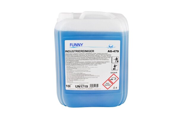 Funny Industrie-/Maschinenreiniger, mit Alu und Metallschutz - 2 x 10 L Kanister