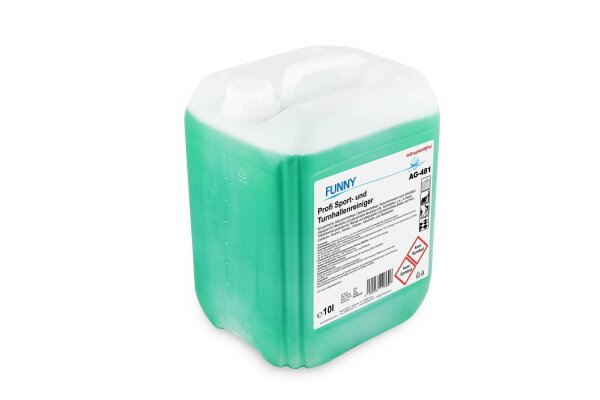 Profi Sport- und Turnhallenreiniger - 2 x 10 L - rutschhemmend nach DIN 18032