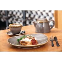 6 Olympia Kiln Cappuccinotassen Rauch - 23cl - Porzellan - Tassen