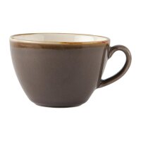 Olympia Kiln Cappuccinotassen + Untertassen Rauch - 23cl...