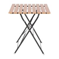 Bolero quadratischer klappbarer Terrassentisch + 2...