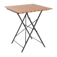 Bolero quadratischer klappbarer Terrassentisch + 2...