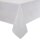 10 Tischdecken Mitre Luxury Satin Band - weiß - 178 x 274cm - 100 % Baumwolle