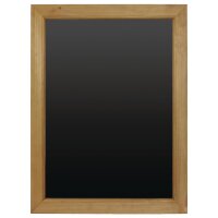 Olympia Kreidetafel - 45 x 60 cm - Kiefernholzrahmen - 4...