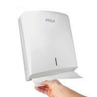 MyPureComfort Handtuchspender fit - Kunststoff - weiß - Papierhandtuchspender