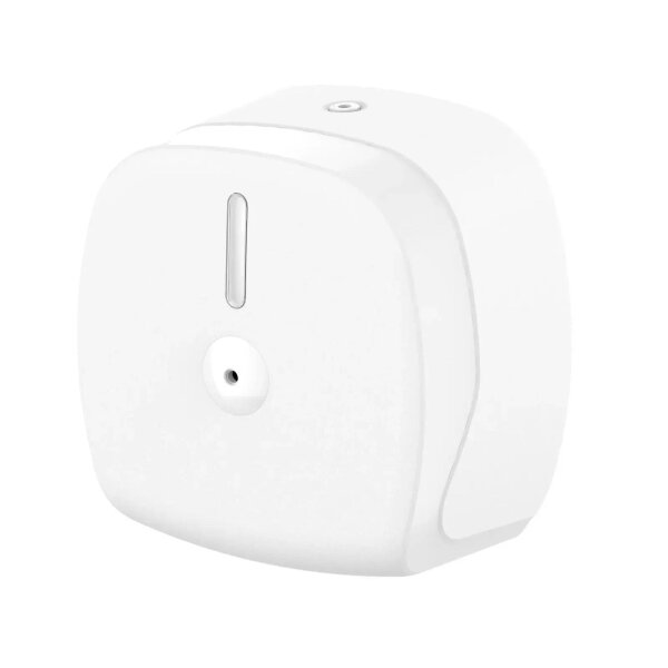 Jumbo Toilettenpapierspender SemyTop Maxi - weiß - Innenabzug